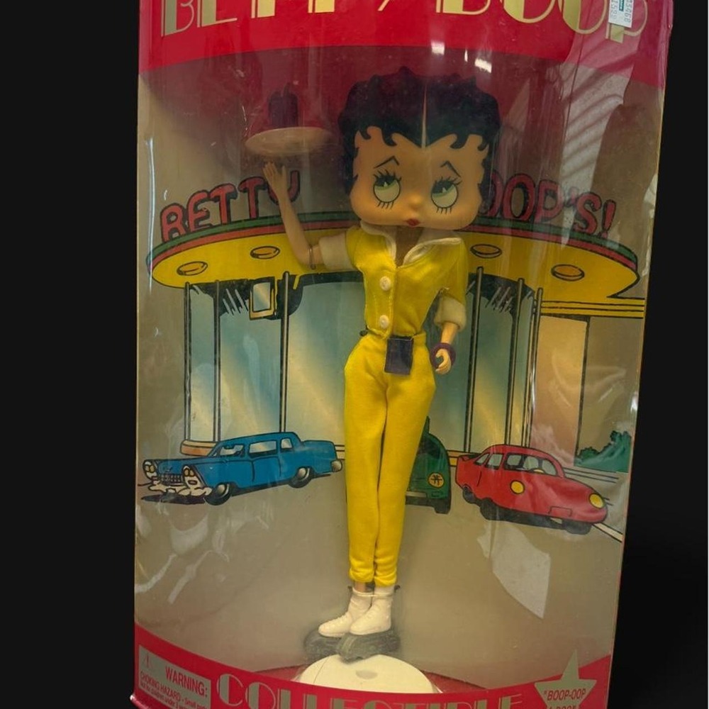 Vintage Betty Boop "Betty's Diner" Carhop Collectible Edition Doll